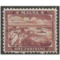 Malta 1889 SG31a 1/4d Red-Brown Mounted Mint .. ..