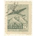 Argentina stamps 1946 - 25c green - Argentine A...