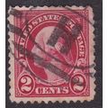 United States POSTMARK H George Washington 2c VGC