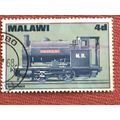 Malawi 1968 Locomotives 4d Bagnall Steam No.1 T...