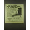 1973 Little Giant Auger Elevators Ad - Smooth Quiet