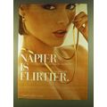 1980 Napier Fashion Jewelry Ad - Napier is Flirtier