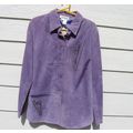 Womens Art Wear Leather Shirt Jacket Small 40 C...