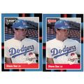 Both 1988 Donruss & Leaf Steve Sax baseball car...