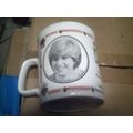 HRH Prince and Princess of Wales coffee mugs se...