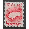 ISRAEL 1961 SIGNS OF THE ZODIAC 2A RED BULL TAU...