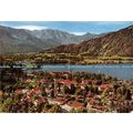 D026694 Tegernsee. Bayer Alpen mit Blauberge. C...