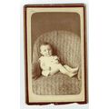 Victorian cdv photo baby Rennes France photogra...