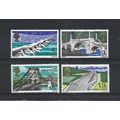 GB.British Bridges set of 4.Mounted Mint.Jul25a