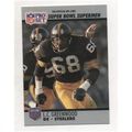 PRO SET 1990 Super Bowl Supermen card No.77 L.C...