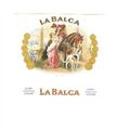 CIGAR BOX LABEL ' La BALCA ' ( 1996 )