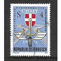 AUSTRIA 1974 4s EUROPEAN TRANSPORT SG 1710 FINE...