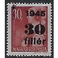 Mi 787: 30 f. on 30 f. brown-red Surcharged Def...