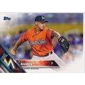 2016 Topps Baseball 42 A.J. Ramos Miami Marlins