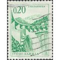 YUGOSLAVIA, Hydroelectric plant in Jablanica, green 1966, 0.20D