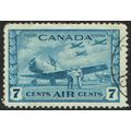 Canada 1942 War Effort Air 7c Blue SG400 FU