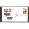 FDC Artmaster 2320 22c Bison (Cachet-U/A) CV40304