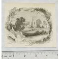 1860s engraving - Evesham
