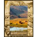 Yellowstone National Park Laser Engraved Wood P...