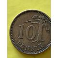 Umlaufmünze Finnland 10 Penniä 1964