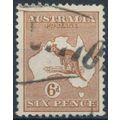 Roo: 6d - Australia 1923 - F H - SG 73