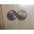 1991 Queen Elizabeth 1 Cent Canada Coin