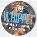 UNUSED KEG CLIP FRONT - DOUBLE BARRELLED BREWER...