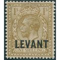 British Levant 1921 1s. bistre-brown SGL23 unused