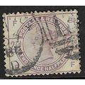 GB 1883-4 QUEEN VICTORIA 2½d USED SG190 "BF"