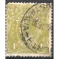 Australia 1926 - 4d yellowish olive - KGV - used