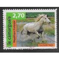 FRA 1998 2.70F 'HORSES - CAMARGUE' FINE USED (E...