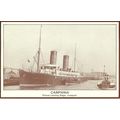 Cunard RMS CAMPANIA Postcard (Marine Art 11)