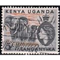KUT, 1954-59 5/- ERII, SG 178 (Scott #115), used