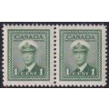 Canada 1942 SG 375 UMM Pair (C-707 (8))