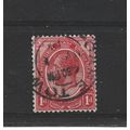 SouthAfrica.SG4a 1d Carmine-Red.Fine Used.Aug25e