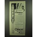 1931 Canadian Pacific Cruise Ad - Go Empress to...