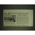 1936 Lyman 52W Extension Sight Ad - Closest Control at Point of Impact