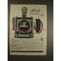 1963 Linhof Super Technika IV Camera Ad - Incomparable!