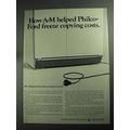 1968 A-M Copy Service Plan Ad - Philco-Ford Freeze