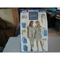 Butterick 4939 Misses Vest, Top, Tank Top, Skir...