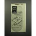 1951 Ballou Harness Belt Buckle Ad - Jewelry by Ballou Look for this star