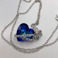 Necklace Crystal Rose Flower #631