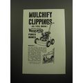 1949 Whirlwind Power Mower Ad - Mulchify Clippi...