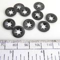 Rondelle Starlock pour diamètre 4mm - paquet de 10