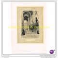 CHOIR, ST SERNIN, TOULOUSE, c1909, Book Illustr...