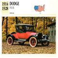 Collectors Club card. Classic Cars. Dodge Four