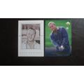 Two (2) Arnold Palmer Golf Cards (See Pictures ...