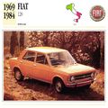 Collectors Club card. Classic Cars. FIAT 128