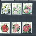 New Zealand Stamps 1992 Camellias Flowers used ...