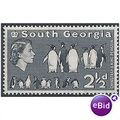 South Georgia 1963 SG4 2 1/2d Black Mounted Mint